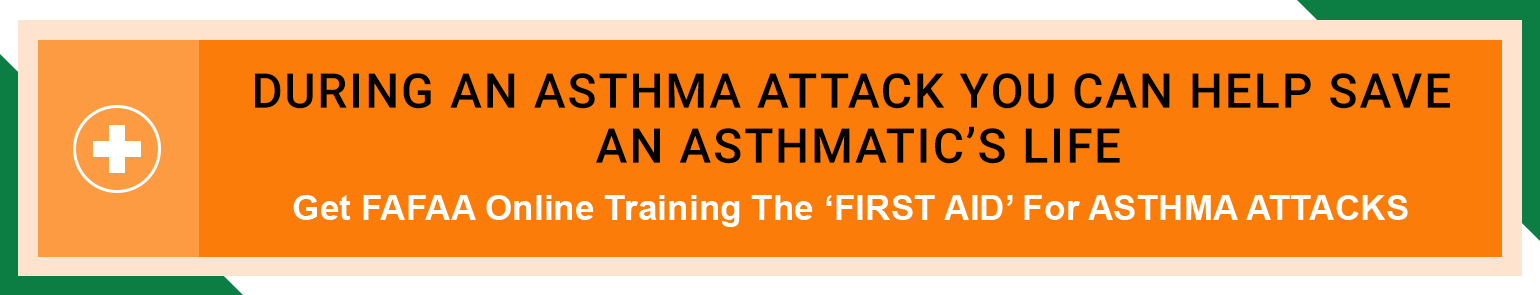 First Aid For Asthma Attacks